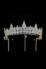 Silver Zirconia Bridal Tiara