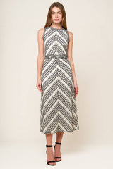 CARLISLE CROCHET MIDI DRESS
