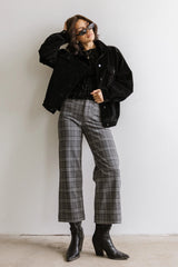 Fisher Plaid Wide Leg Pants FINAL SALE