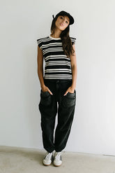 Maria Striped Top FINAL SALE