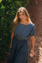 Kiera Denim Top FINAL SALE