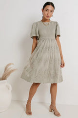 Ryland Embroidered Dress