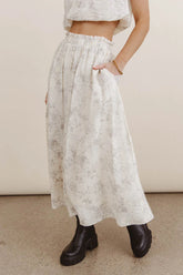 Trinity Floral Midi Skirt FINAL SALE