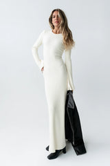 Torrey Maxi Dress in Cream