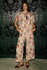 Joanna Floral Zip Up FINAL SALE