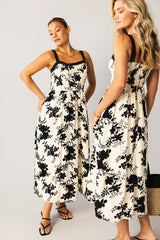 Zora Floral Midi Dress FINAL SALE