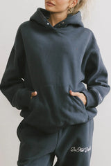 Do Not Disturb Sweatshirt in Navy FINAL SALE