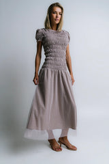 Daisy Gingham Maxi Dress FINAL SALE