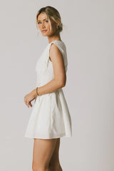 Jemma Mini Dress in White