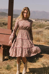 Arabella Floral Midi Dress FINAL SALE