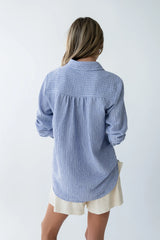 Hillary Striped Button Up