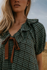 Franklin Gingham Midi Dress