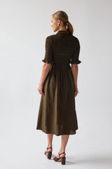 Jonas Gingham Midi Dress FINAL SALE