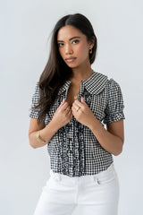 Charlie Button Up in Black