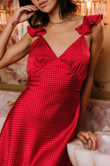 Georgie Polka Dot Mini Dress