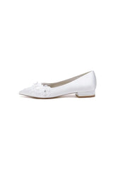 Pointed Toe Low Heels with Lace