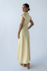 Ellianna Maxi Dress in Yellow