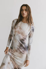 Jamie Watercolor Bodycon Dress FINAL SALE