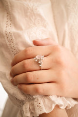 Seraphina Rose Quartz Ring