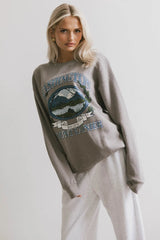 Mount Rainier Crewneck in Grey FINAL SALE
