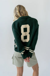 Polly Knit Jacket in Green