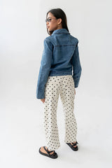 PREORDER Priya Polka Dot Barrel Jeans