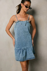 Mardie Denim Mini Dress FINAL SALE