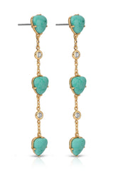 Turquoise Solstice Dangle Earrings