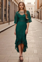 Reyna Dress Emerald