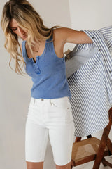 Miley Bermuda Shorts in White FINAL SALE