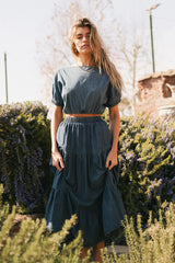 Kiera Denim Top FINAL SALE