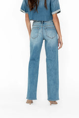 Sloane Wide Leg Jeans in Medium Wash