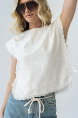 Cassidy Embroidered Top