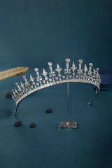Silver Radiant Zircon Tiara