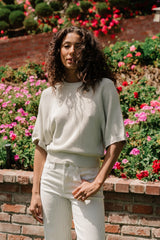 Camille Oversized Sweater in Mint