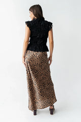 Rodney Smocked Blouse in Black
