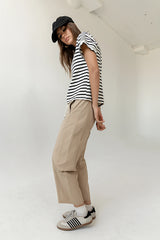 Walker Scalloped Top in Black