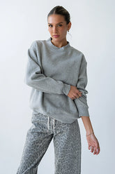 Marie Oversized Sweatshirt in Grey