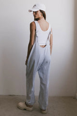 Marie Jumpsuit in Blue FINAL SALE