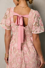 Mica Embroidered Midi Dress FINAL SALE