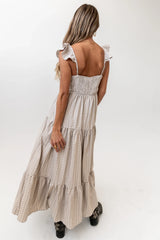 Salome Gingham Maxi Dress FINAL SALE