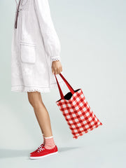 Gingham Tote Bag