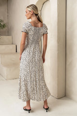 Marlow Maxi Dress in Cream FINAL SALE