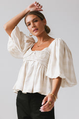 Finley Gingham Blouse