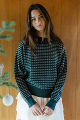 Ziggy Knit Sweater in Charcoal FINAL SALE