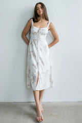 Brandy Floral Midi Dress