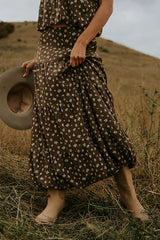 Victoria Bubble Maxi Skirt FINAL SALE