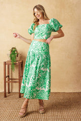 DESTINED FOR MORE CROP TOP SKIRT SET FINAL SALE