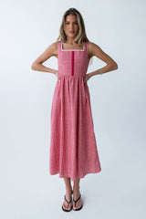 Kenzy Plaid Midi Dress