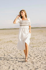 Sinead Smocked Back Midi Dress FINAL SALE